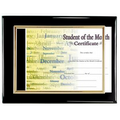 Piano Finish Black Certificate Holder 6"x8"